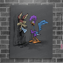 Load image into Gallery viewer, Secret_Shirts Posters / 4&quot;x6&quot; / Charcoal The Shining Cartoon
