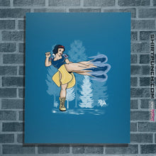 Load image into Gallery viewer, Shirts Posters / 4&quot;x6&quot; / Sapphire Chun White
