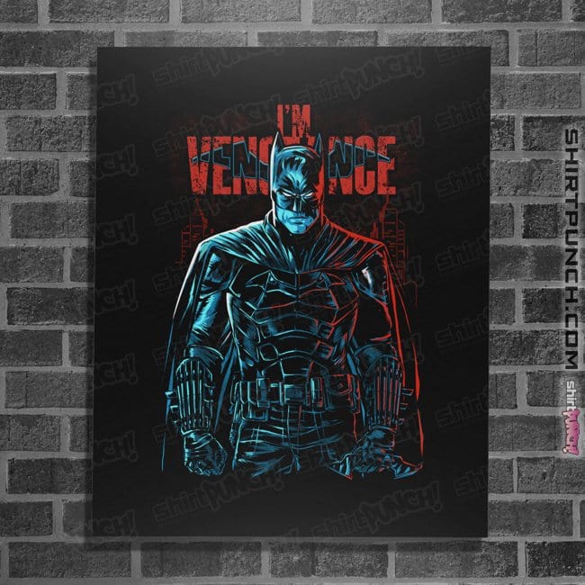Shirts Posters / 4"x6" / Black The Vengeance