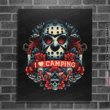 Load image into Gallery viewer, Shirts Posters / 4&quot;x6&quot; / Black Symbol Of The Camper
