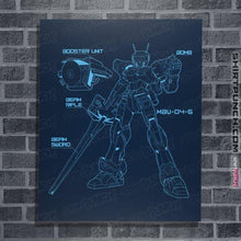 Load image into Gallery viewer, Shirts Posters / 4&quot;x6&quot; / Navy Virtual On: Cyber Troopers
