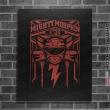 Load image into Gallery viewer, Shirts Posters / 4&quot;x6&quot; / Black The Red Ranger

