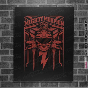 Shirts Posters / 4"x6" / Black The Red Ranger
