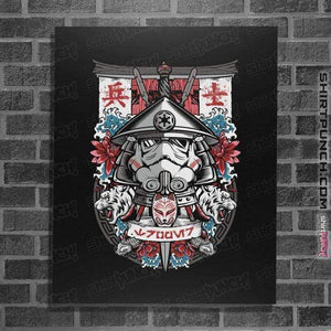 Shirts Posters / 4"x6" / Black Samurai Trooper
