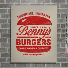 Load image into Gallery viewer, Shirts Posters / 4&quot;x6&quot; / Natural Benny&#39;s Burgers
