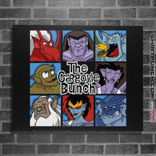 Load image into Gallery viewer, Shirts Posters / 4&quot;x6&quot; / Black The Gargoyles Bunch
