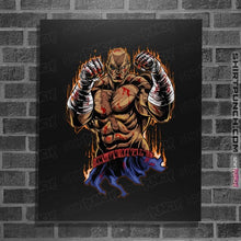 Load image into Gallery viewer, Daily_Deal_Shirts Posters / 4&quot;x6&quot; / Black Sagat Fighter
