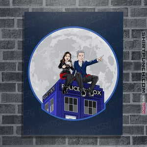 Shirts Posters / 4"x6" / Navy Clara And The Doctor