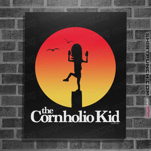 Shirts Posters / 4"x6" / Black The Cornholio Kid
