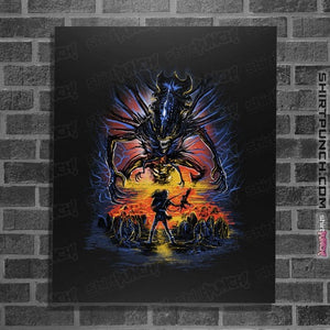 Secret_Shirts Posters / 4"x6" / Black Alien, You Shall Not Pass!