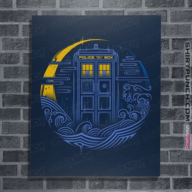 Secret_Shirts Posters / 4"x6" / Navy Traveller