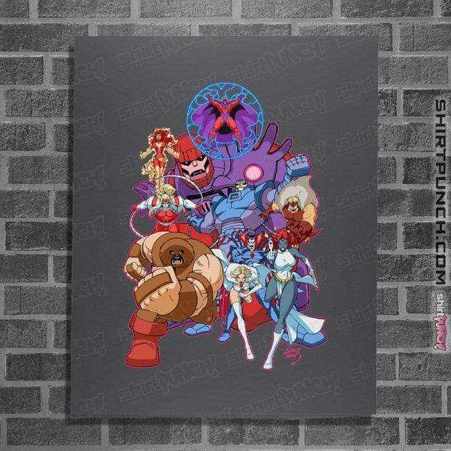 Shirts Posters / 4"x6" / Charcoal X-Men Villains