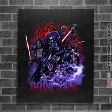 Load image into Gallery viewer, Shirts Posters / 4&quot;x6&quot; / Black Dark Sides
