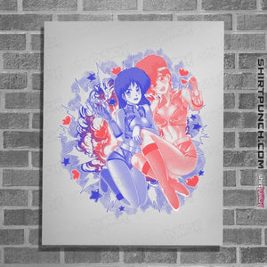 Shirts Posters / 4"x6" / White Dirty Pair