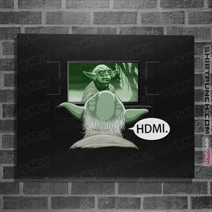 Shirts Posters / 4"x6" / Black HDMI