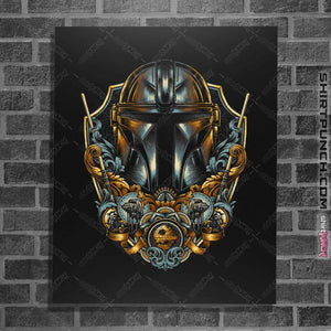 Shirts Posters / 4"x6" / Black Emblem Of The Hunter