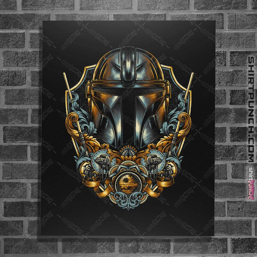 Shirts Posters / 4"x6" / Black Emblem Of The Hunter