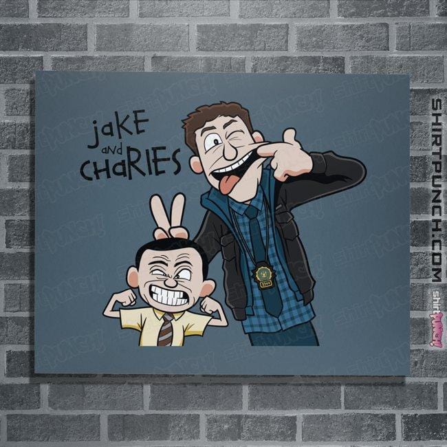 Secret_Shirts Posters / 4"x6" / Indigo Blue Jake & Charles