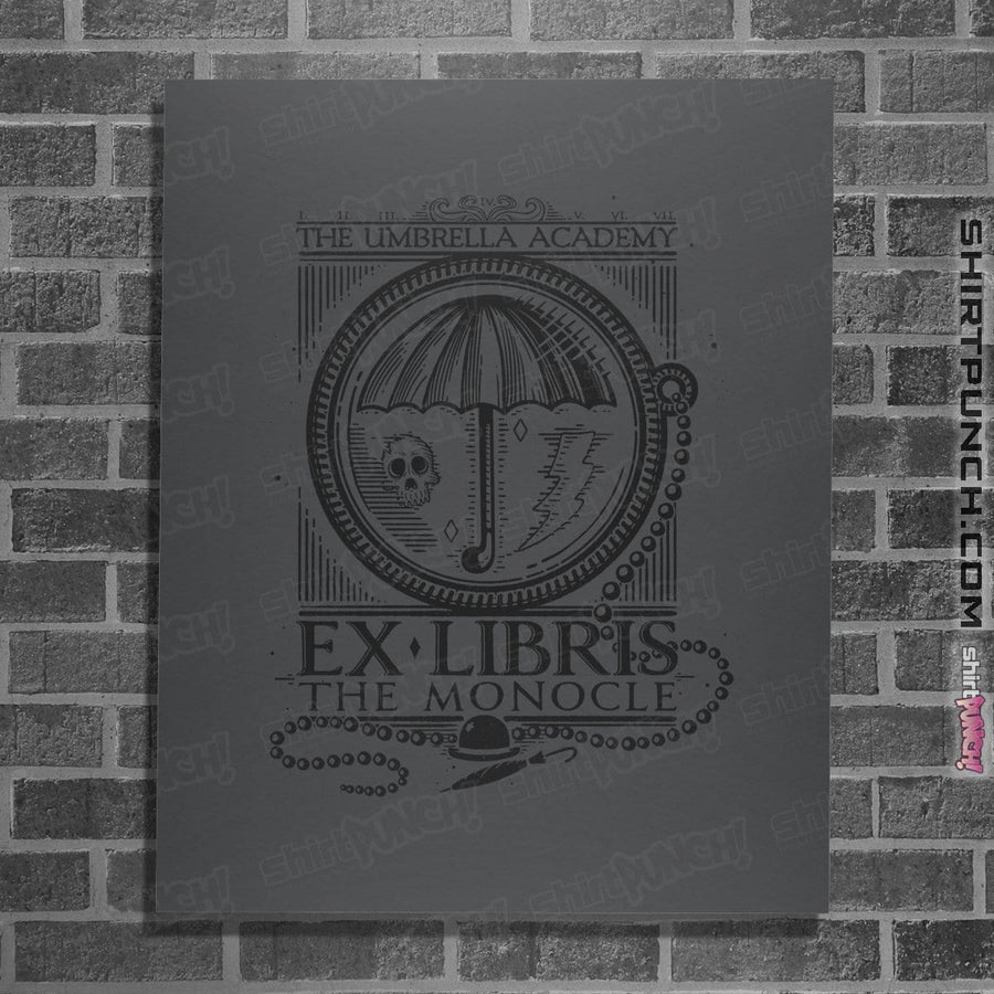 Shirts Posters / 4"x6" / Charcoal The Monocle