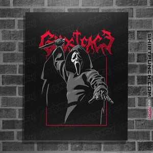 Daily_Deal_Shirts Posters / 4"x6" / Black Scream Metal