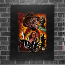 Load image into Gallery viewer, Secret_Shirts Posters / 4&quot;x6&quot; / Black Never Sleep Again
