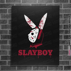 Secret_Shirts Posters / 4"x6" / Black Slay Boy