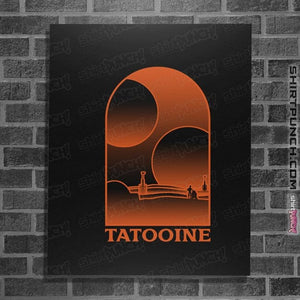 Shirts Posters / 4"x6" / Black Tatooine
