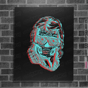 Shirts Posters / 4"x6" / Black They Live 3D