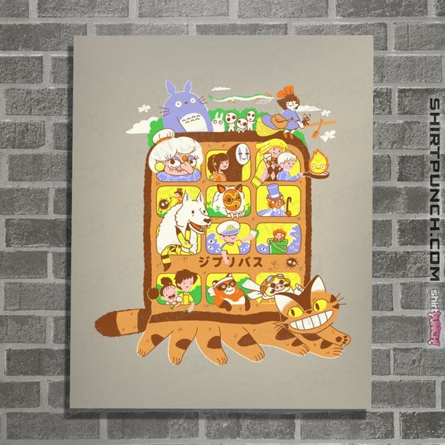Secret_Shirts Posters / 4"x6" / Natural Anime Bus!