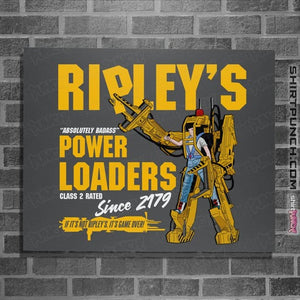 Secret_Shirts Posters / 4"x6" / Charcoal Ripley's Power Loaders
