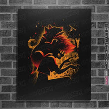 Load image into Gallery viewer, Daily_Deal_Shirts Posters / 4&quot;x6&quot; / Black Radical Edward and Ein
