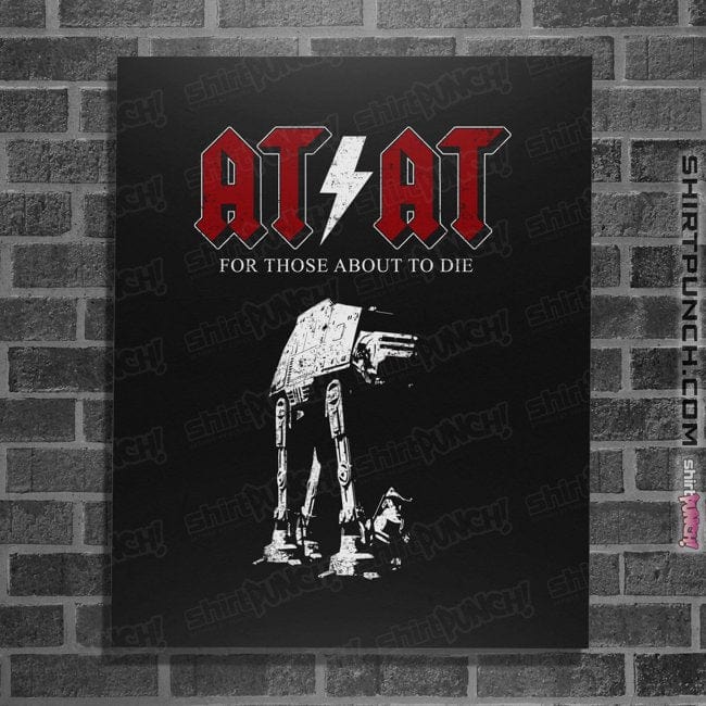 Secret_Shirts Posters / 4"x6" / Black Hard Rocker