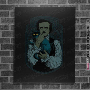 Shirts Posters / 4"x6" / Black Poe And The Black Cat