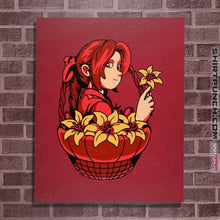 Load image into Gallery viewer, Shirts Posters / 4&quot;x6&quot; / Red Flower Girl
