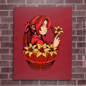 Shirts Posters / 4"x6" / Red Flower Girl