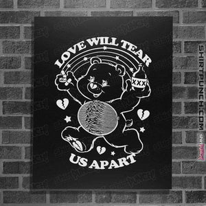 Shirts Posters / 4"x6" / Black Tear Bear