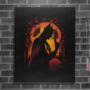 Daily_Deal_Shirts Posters / 4"x6" / Black Vengeant Night