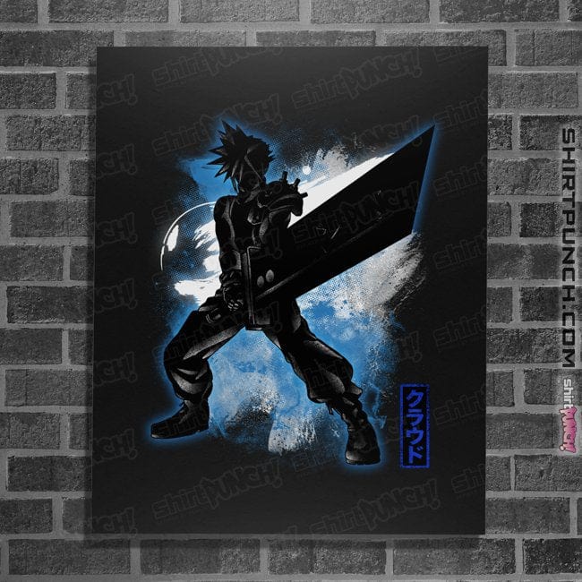 Shirts Posters / 4"x6" / Black Cosmic Ex Soldier