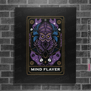 Shirts Posters / 4"x6" / Black Mind Flayer Tarot