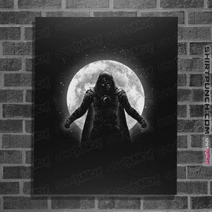 Daily_Deal_Shirts Posters / 4"x6" / Black Moonlight Knight