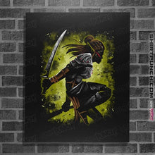 Load image into Gallery viewer, Daily_Deal_Shirts Posters / 4&quot;x6&quot; / Black The Githyanki Warrior
