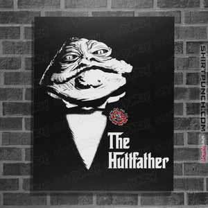 Shirts Posters / 4"x6" / Black The Huttfather