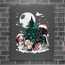 Load image into Gallery viewer, Daily_Deal_Shirts Posters / 4&quot;x6&quot; / Charcoal Christmas In The Stars
