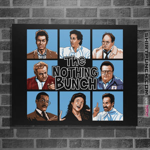 Shirts Posters / 4"x6" / Black The Nothing Bunch