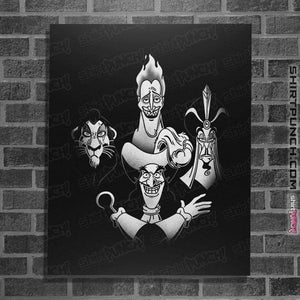 Daily_Deal_Shirts Posters / 4"x6" / Black Villainous Rhapsody!