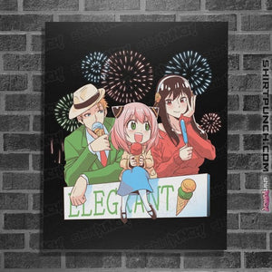 Secret_Shirts Posters / 4"x6" / Black Spy x Icecream