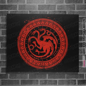 Shirts Posters / 4"x6" / Black Seal Of Dragons