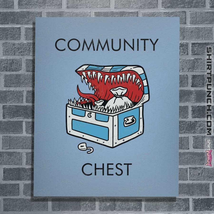 Shirts Posters / 4"x6" / Powder Blue Mimicopoly