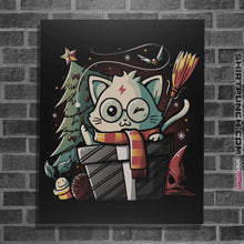 Load image into Gallery viewer, Shirts Posters / 4&quot;x6&quot; / Black Meowgical Gift
