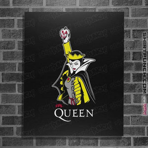Daily_Deal_Shirts Posters / 4"x6" / Black Evil Queen
